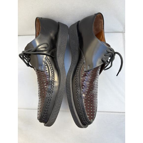 Marc Jacobs Made In Italy Woven Leather Derby Shoes Mens EU 41 US 8 Oxford EUC main image 7